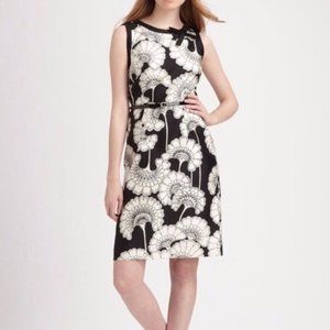 Kate Spade Florence Broadhurst Black and White Austin Dress